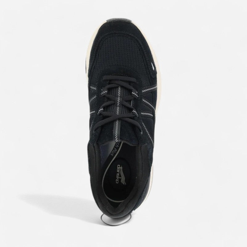 Poppy Black Suede