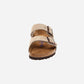 Arizona Soft Footbed Taupe Suede Leather Narrow