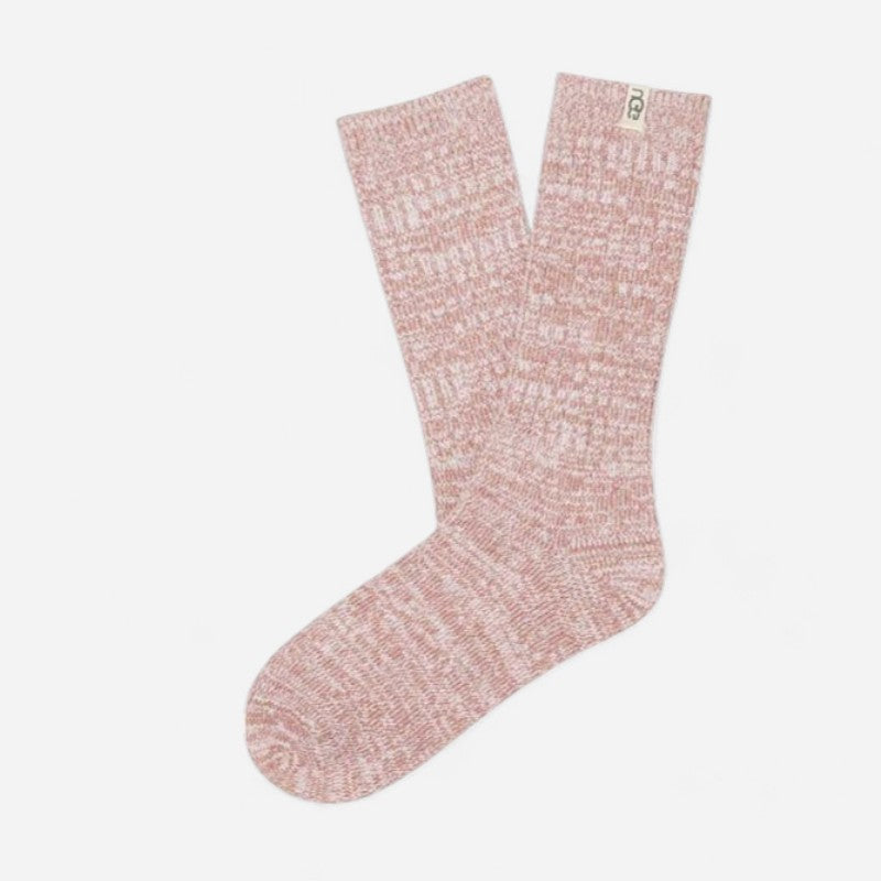 Rib Knit Slouchy Crew Dusk
