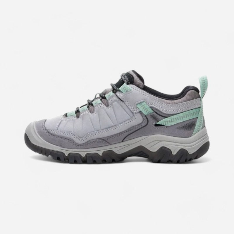 Men's  Targhee IV Low Waterproof Alloy/Granite Green