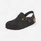 Tokio Black Suede Leather Narrow