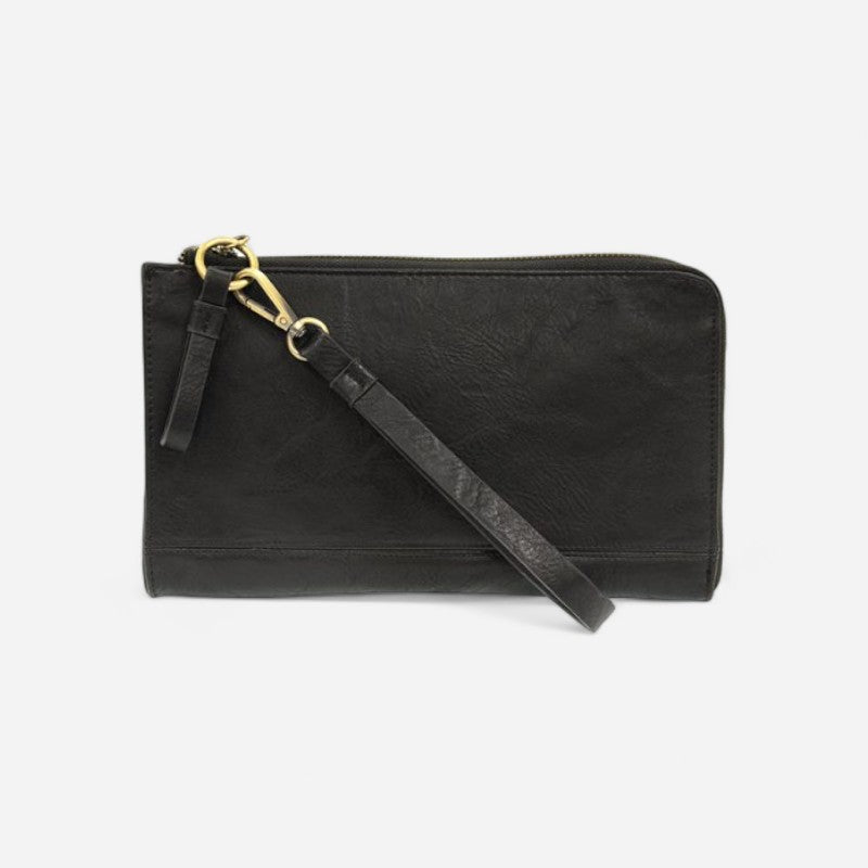 Karina Convertible Wristlet & Wallet Black