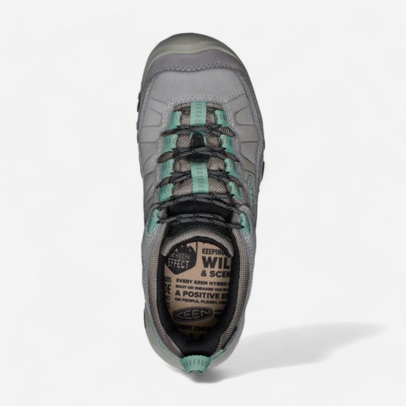 Men's  Targhee IV Low Waterproof Alloy/Granite Green