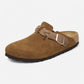 Boston Braided Mink Suede Leather Narrow