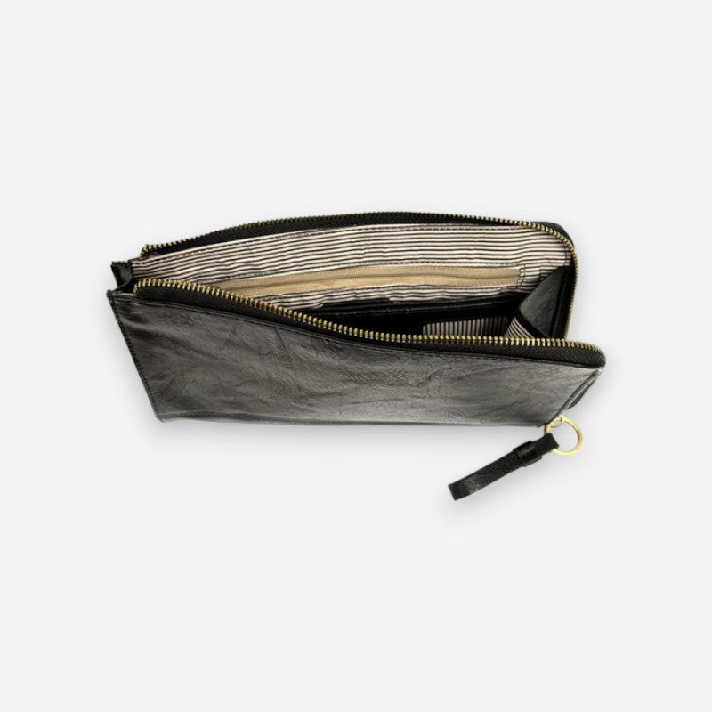 Karina Convertible Wristlet & Wallet Black