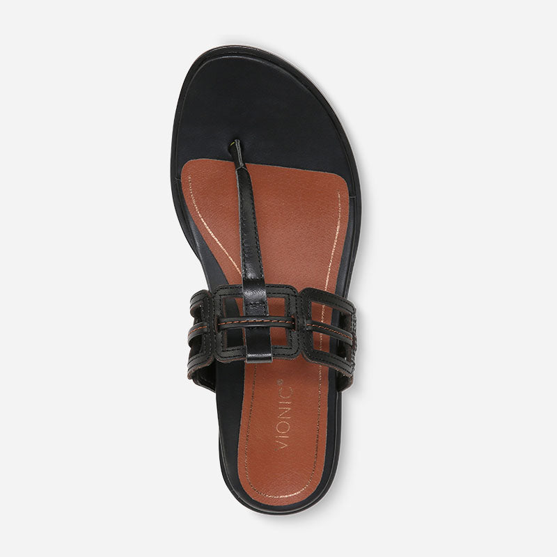 Alvana Black Leather