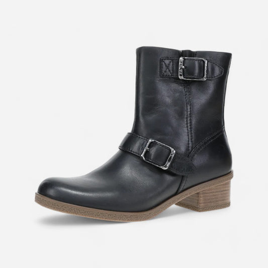 Delphine Black Waterproof Burnished
