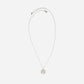 Starry Desert Night Cutout Necklace Silver