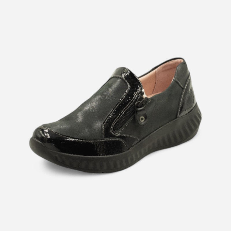 Bilbao Slip On Black Multi