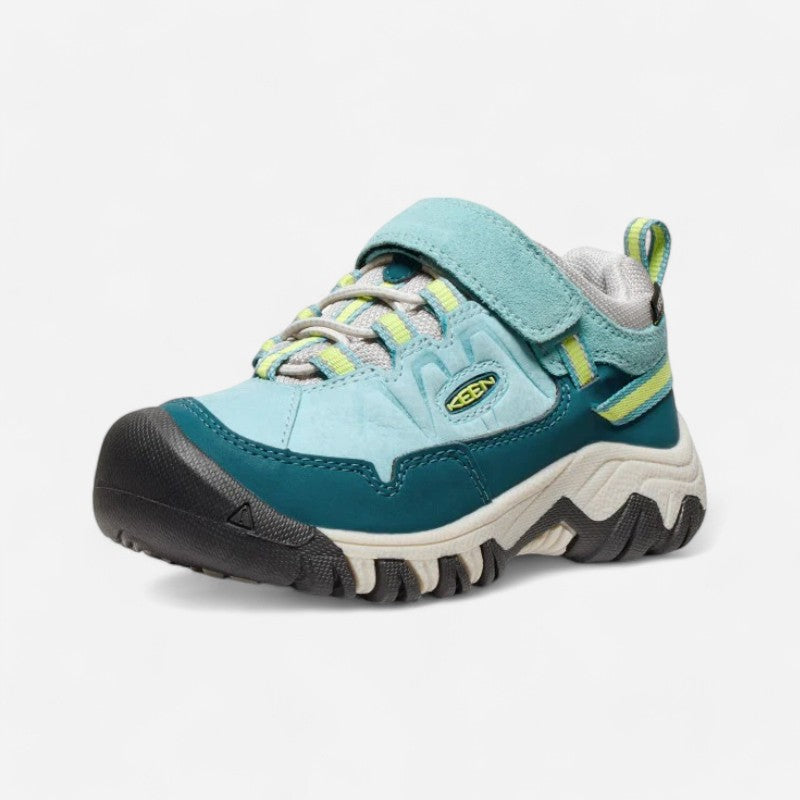 Kid's Targhee IV Low Waterproof C Reef Waters/Daiquiri Green