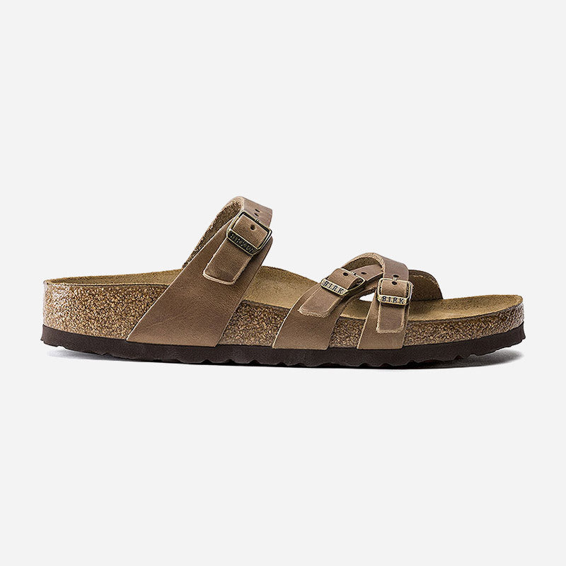Franca Tobacco Oiled Leather Narrow