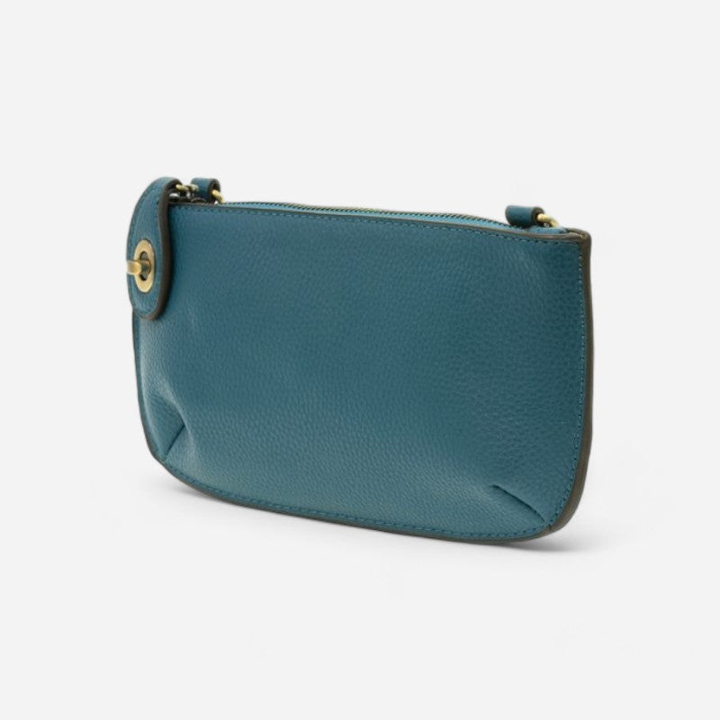 Mini Crossbody Wristlet Clutch Monaco Blue