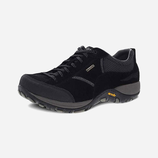 Paisley Waterproof Black/Black Suede