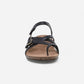 Roslyn Black Waxy Burnished