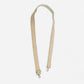 1.25 Neutral Straw Diamond Woven Guitar Strap Only"