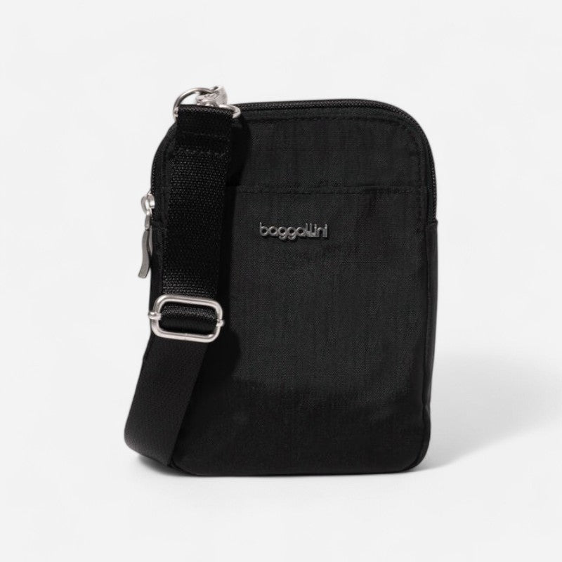 Modern Take Two RFID Crossbody Black