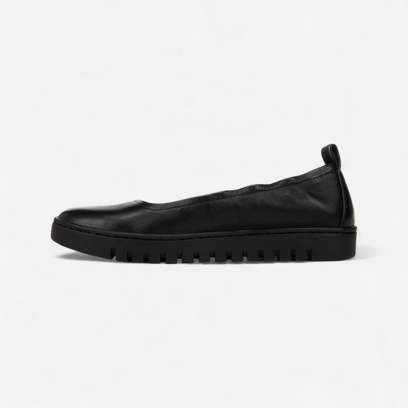 Uptown Ballet Black Leather