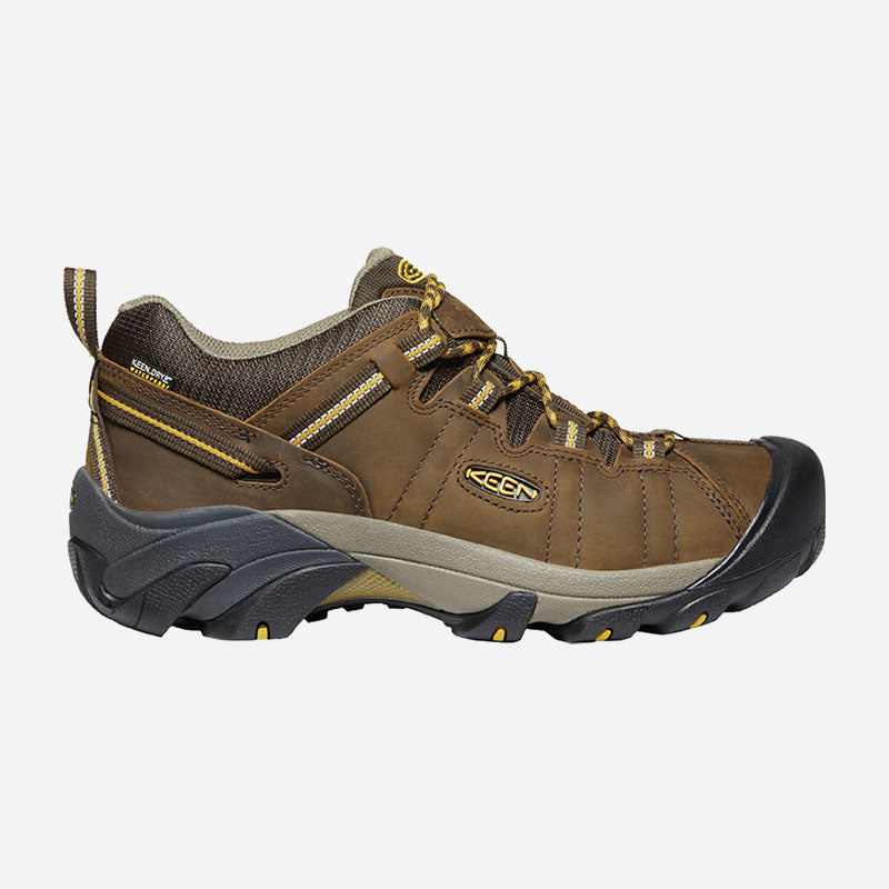 Men's Targhee II Waterproof Wide Cascade Brown/Golden Yellow