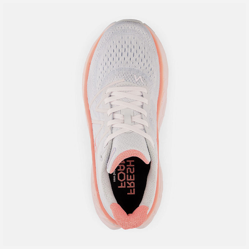 Women's Fresh Foam X More V4 Quartz Grey/Washed Pink/Grapefruit
