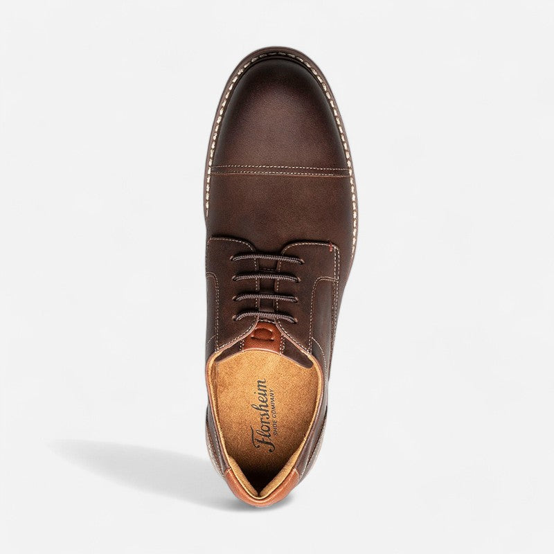 Men's Norwalk Cap Toe Oxford Brown