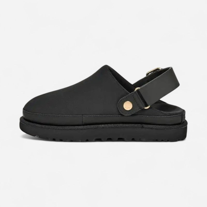 Goldenstar Villa Clog Black