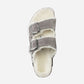Arizona Shearling Stone Coin Suede Leather Narrow
