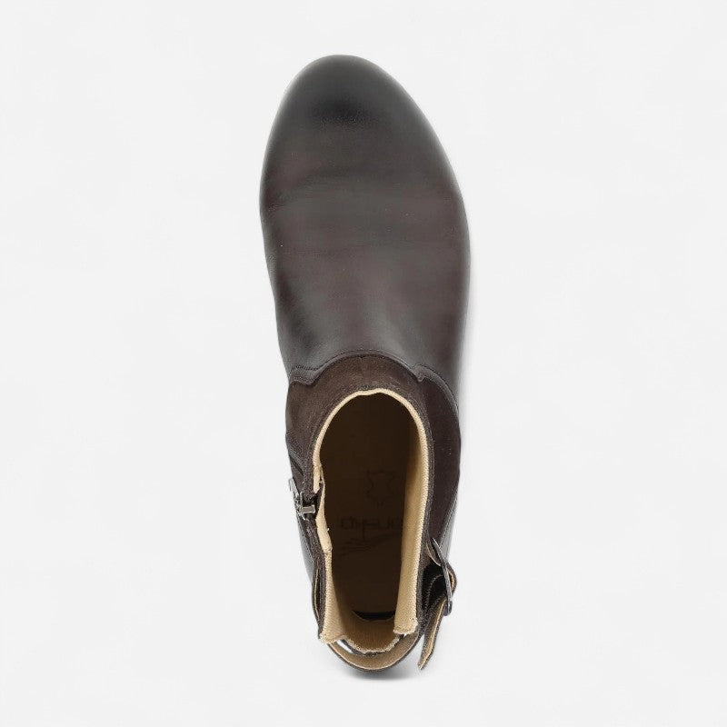 Monique Burnished Calf Chocolate