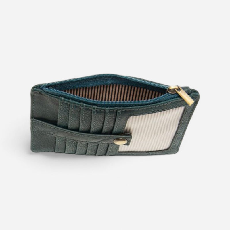 New Penny Mini Travel Wallet Vivid Deep Tea