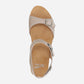 Tricia Blue Milled Burnished