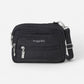 Triple Zip Bagg Black/Sand