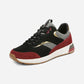 Nova Black/Shiraz Nubuck Suede
