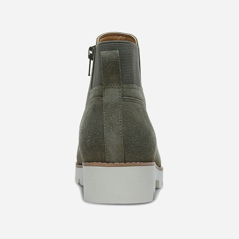 Brionie Olive Suede