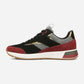 Nova Black/Shiraz Nubuck Suede
