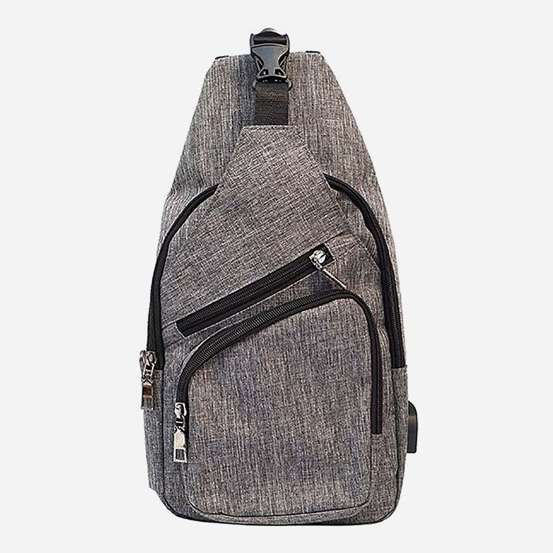 NuPouch Anti-Theft Day Pack Large Grey